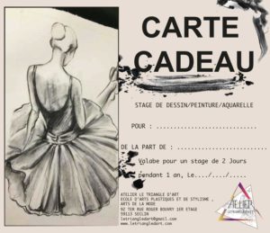 Atelier école d'art cours de dessin et de peinture
