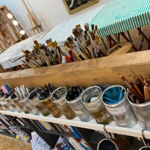 l'atelier l'espace avec le matériel